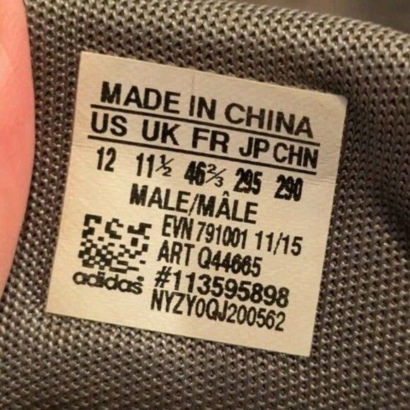 Adidas Adipower Boost 2 White Blue Golf Shoes Q44665 Men's 12 - Picture 6 of 6